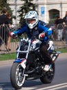 Motorcycle stunts, Lublin, Poland