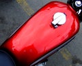 Motorcycle Tank Royalty Free Stock Photo