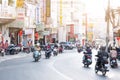 Motorcycle traffic in Vietnam,Dec 25,2019