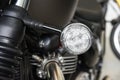 Motorcycle turn signal LED light Royalty Free Stock Photo
