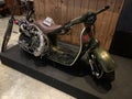 Motorcycle vespa old sprint modif