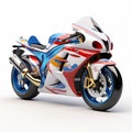 Anime-inspired White Suzuki Motorcycle With Religious Symbolism