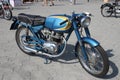 Motorcycle vintage `Parilla` Royalty Free Stock Photo