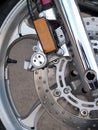 Motorcycle wheel brake