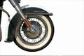 Motorcycle wheel Royalty Free Stock Photo