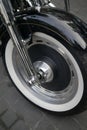 Motorcycle wheel and tier