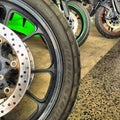 Motorcycle wheels