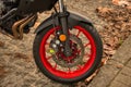 Motorcycles. Bike wheel.