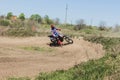 Footage from the spring motocross championship