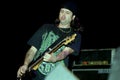 the guitarist of the Motorhead, Phil Campbell ,during the concert