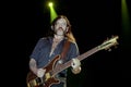 Motorhead singer and bassist Lemmy Kilmister during the concert Royalty Free Stock Photo