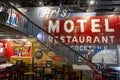 Route 66, Motorheads Bar and Grill, Travel Royalty Free Stock Photo