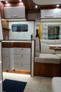 Motorhome caravan interior image holiday Camper RV modern van