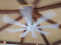 Motorised electrical big rotating ceiling fan