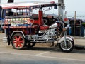 Modified auto-rickshaw Royalty Free Stock Photo