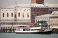 Motorised waterbuses in Venice