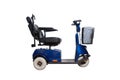 Motorised wheelchair for disposable people Royalty Free Stock Photo