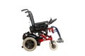 Motorised wheelchair for disposable people Royalty Free Stock Photo