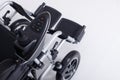 Motorized Electric wheelchair for senior elder patient who cannot walk, isolated Royalty Free Stock Photo