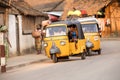 motorized rickshaw, Nosi Be, Madagascar