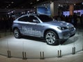 Motorshow Bologna BMW SUV prototype seen from the side Royalty Free Stock Photo