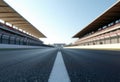 Motorsport racetrack Low Angle Background Royalty Free Stock Photo