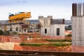 Motorway Bridge Construction Royalty Free Stock Photo