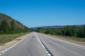 Motorway in Buryatia.