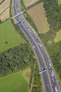 Motorway Congestion Royalty Free Stock Photo