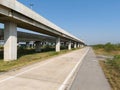 Motorway Expressway Drone shot of scenic landscape rural place