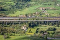 Motorway on Sicily Island, Italy