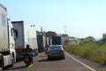 A20 motorway traffic congestion Dover UK