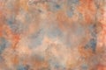 Mottled Orange-Blue Background Texture