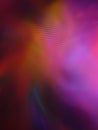 Mottled rotating abstract background with colorful light beams