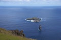 Motu Nui, Easter Island, Chile Royalty Free Stock Photo