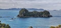 Motueka Island / Pigeon Island in Hahei, Coromandel, New Zealand