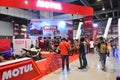 Motul display booth at TransSport Show in Pasay, Philippines