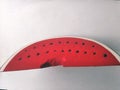 Moulage of water melon slice Royalty Free Stock Photo