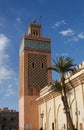 Moulay Al Yazid mosque, Kasbah, Marrakech. Royalty Free Stock Photo