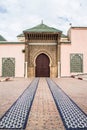 Moulay Ismail mausoleum in Meknes medina. Morocco.