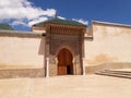 Moulay Ismail Mausoleum, Meknes, Morocco. Royalty Free Stock Photo