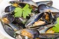 Moules Marinieres Royalty Free Stock Photo