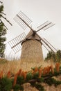 Moulin d\'Omer, a restored windmill in Cucugnan, France