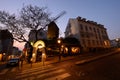 The Moulin de la Galette at Montmartre in Paris