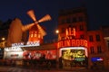 Moulin Rouge Royalty Free Stock Photo