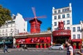 Moulin Rouge cabaret in Paris, France Royalty Free Stock Photo