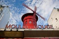 Moulin Rouge cabaret. Paris, France. Royalty Free Stock Photo