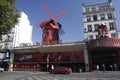 Moulin Rouge Cabaret, Paris Royalty Free Stock Photo