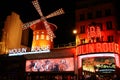 The Moulin Rouge famous cabaret Royalty Free Stock Photo