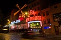 Moulin Rouge is a famous cabaret and thater in Paris, France